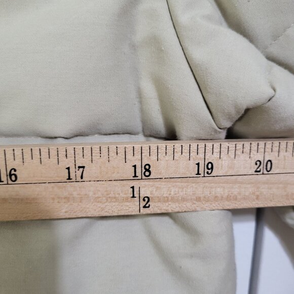 VTG Wynn's Xtend Racing Puffer Winter Jacket Beige Wiman Union USA Small - Picture 5 of 10